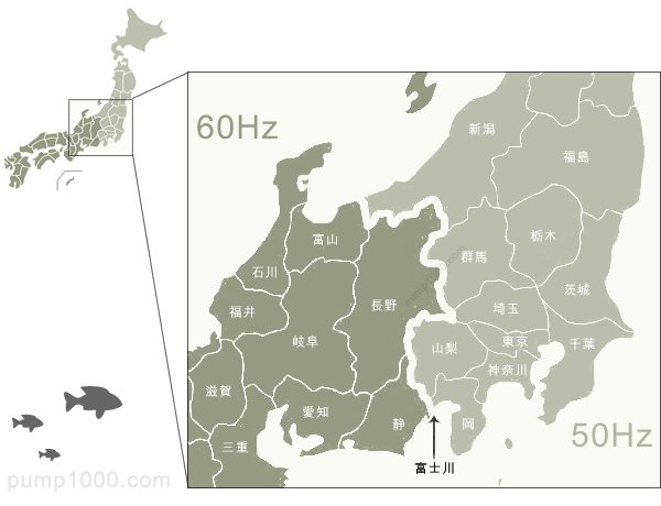 Hz(50Hz・60Hz)に関する注意点